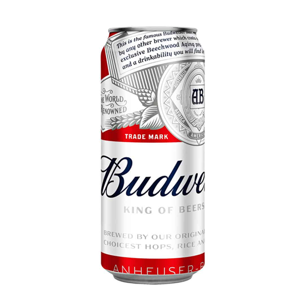 Budweiser Beer Can 473ml Budweiser Beer Can 473ml